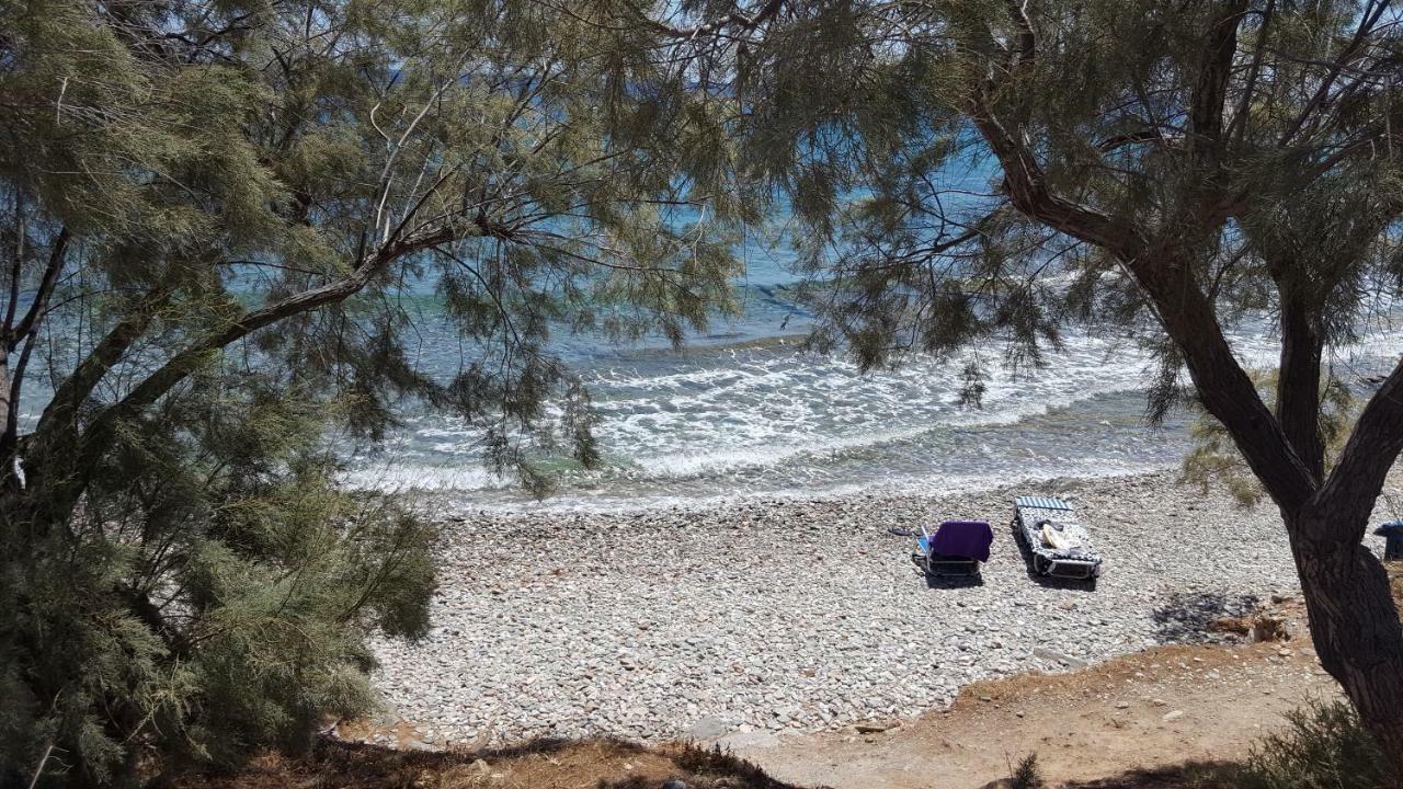 Flora'S Beach And Pool Villa In Syros Liaropá Eksteriør bilde